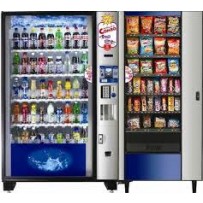Dixie Narco Bev max 4 soda snack combo vending machine slave satellite 